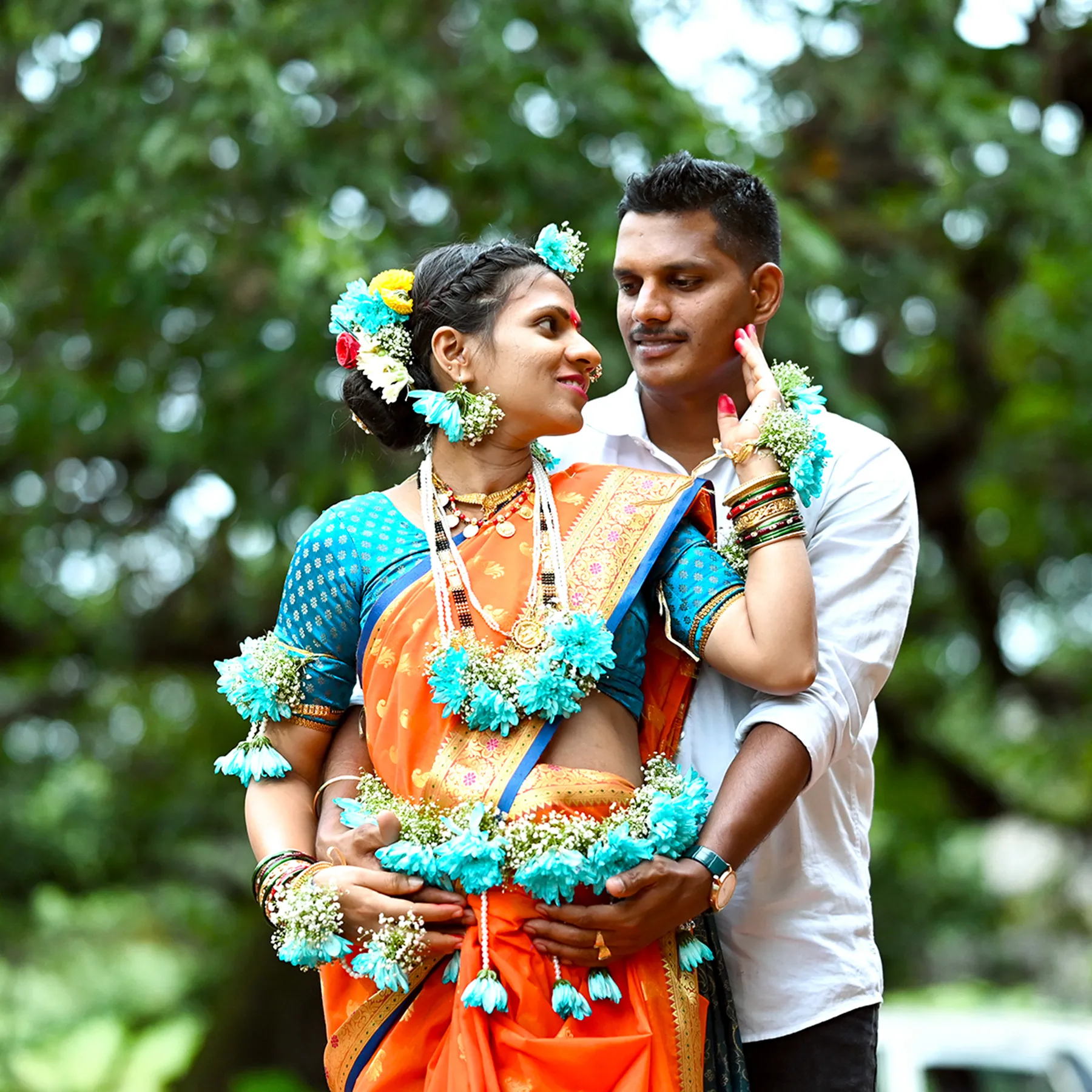 Shradha Flower Ceremony